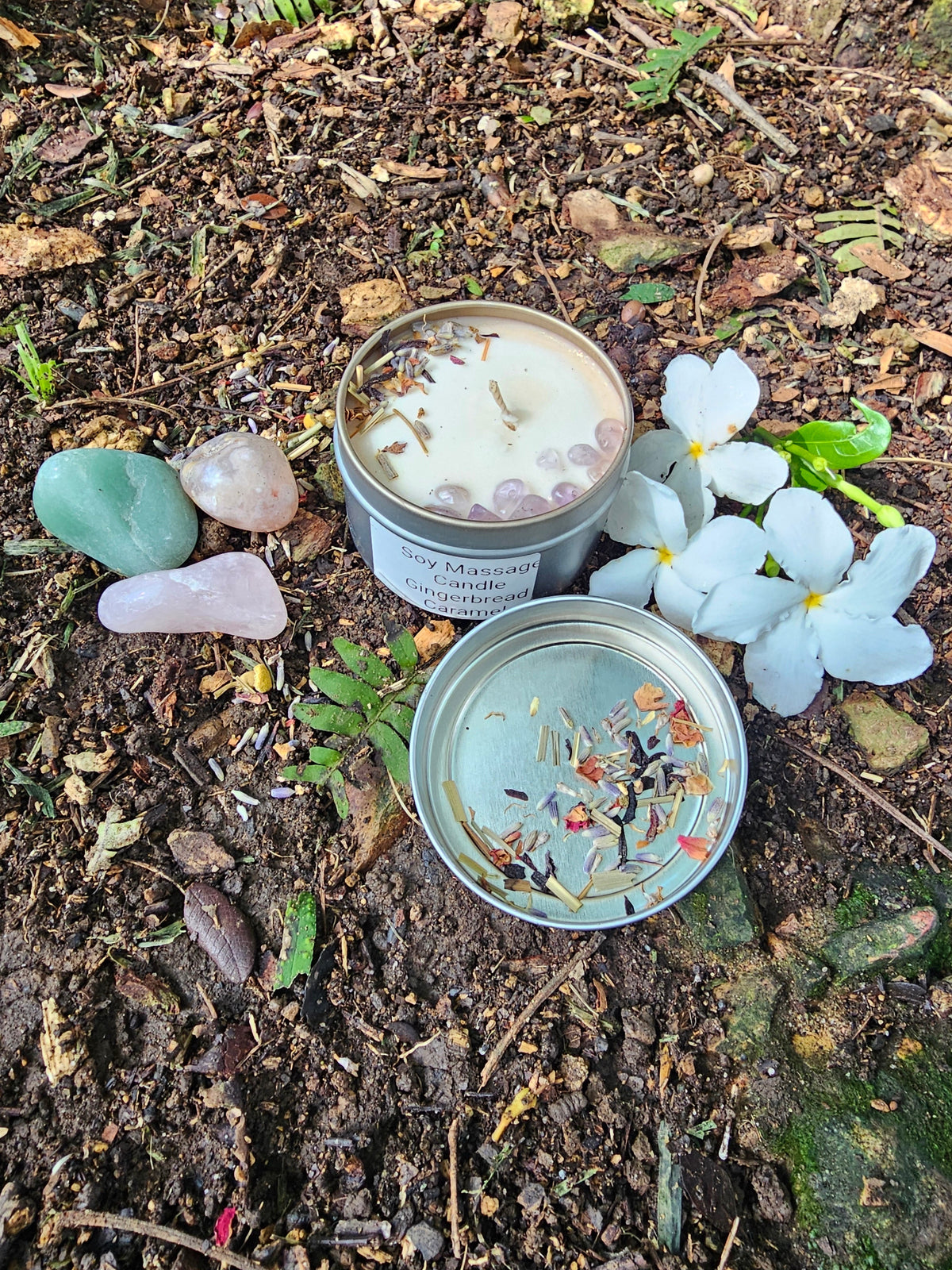 Gingerbread Caramel Soy Massage & Manifestation Candle | Limited Edition Fall 2026