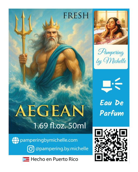 Aegean Eau de Parfum Label