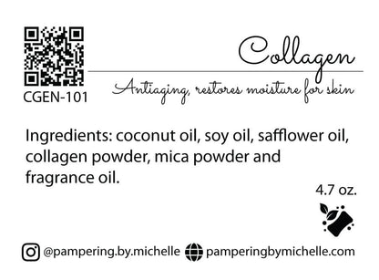 Collagen Soap Label