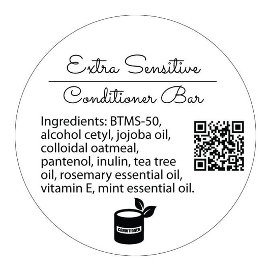 Sensitive Conditioner Label