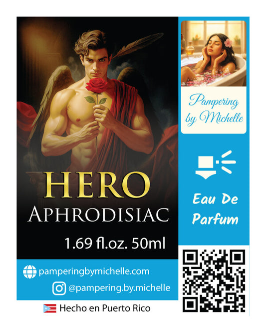 Hero Eau de Parfum Label