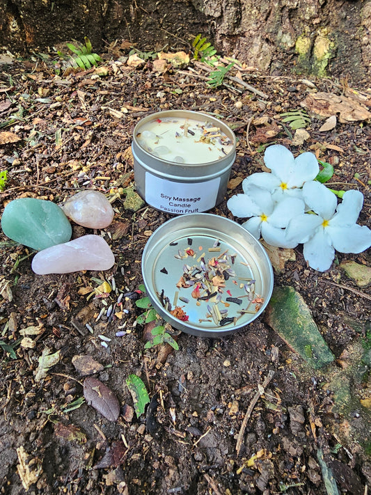 Passion Fruit – Best Seller Soy Massage & Manifestation Candle